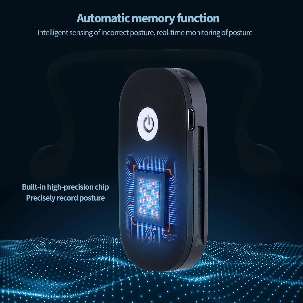 Smart Vibration Posture Corrector – For Kids (4+) & Adults | Real-Time Slouch Reminder, USB Rechargeable